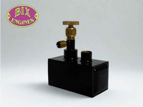 BIX 023 Unique Solid Brass Square / Oblong Gas Tank